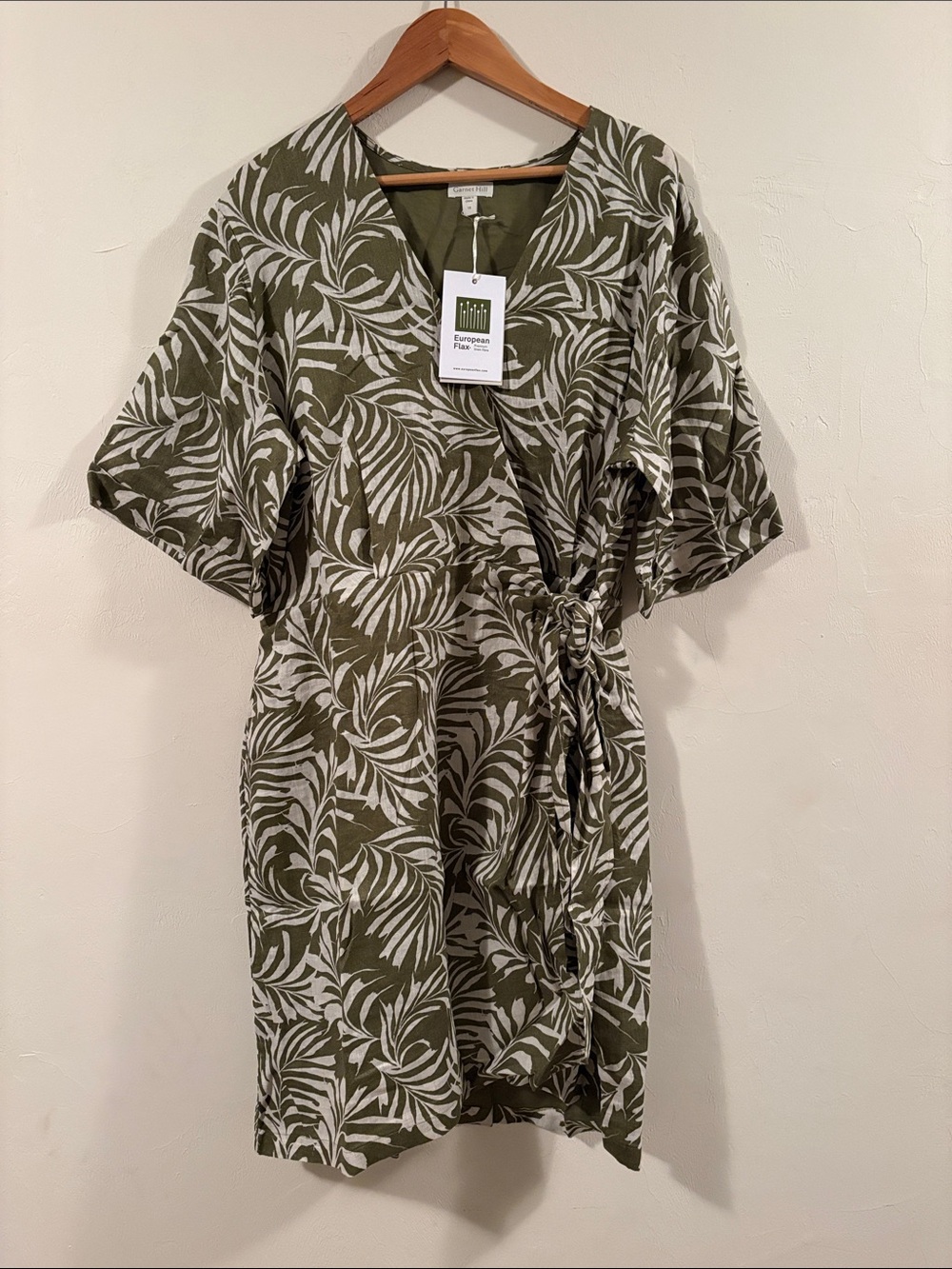 NWT Garnet Hill Wrap Dress